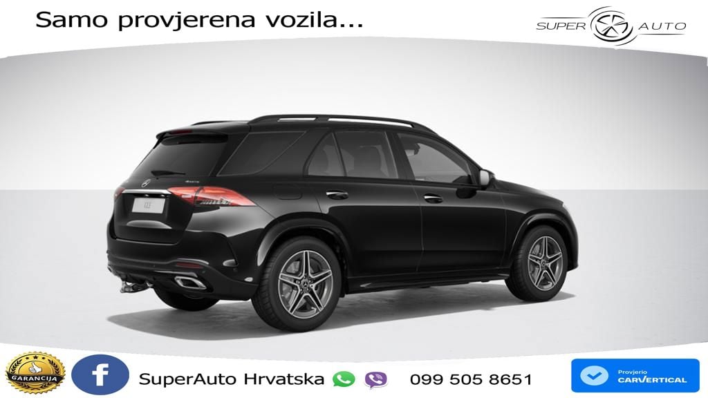 Mercedes GLE 450d (367 KS) EQ Boost 4MATIC 9G-TRONIC AMG ZRAČNI+ACC+GR SJED+360