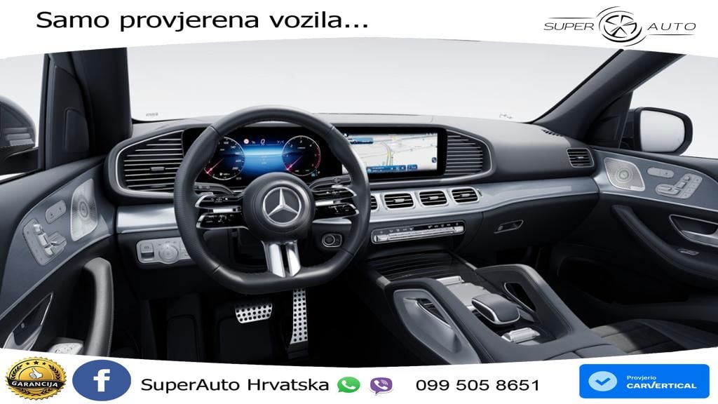 Mercedes GLE 450d (367 KS) EQ Boost 4MATIC 9G-TRONIC AMG ZRAČNI+ACC+GR SJED+360