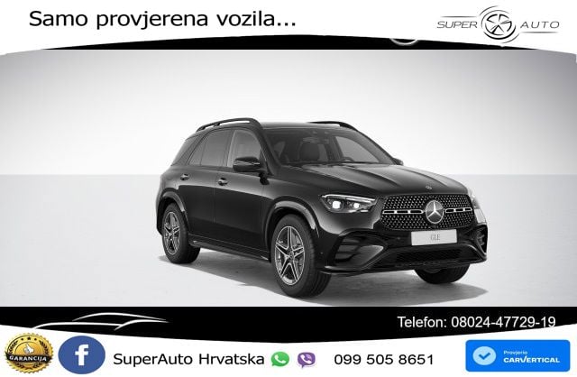 Mercedes GLE 450d (367 KS) EQ Boost 4MATIC 9G-TRONIC AMG ZRAČNI+ACC+GR SJED+360