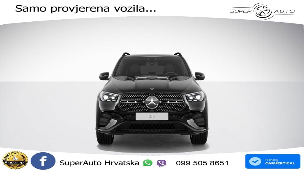 Mercedes GLE 450d (367 KS) EQ Boost 4MATIC 9G-TRONIC AMG ZRAČNI+ACC+GR SJED+360