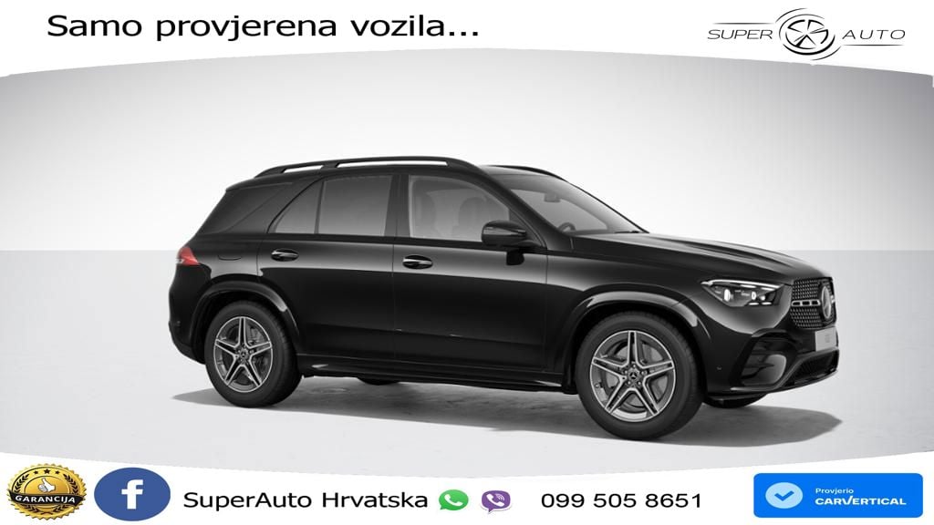 Mercedes GLE 450d (367 KS) EQ Boost 4MATIC 9G-TRONIC AMG ZRAČNI+ACC+GR SJED+360
