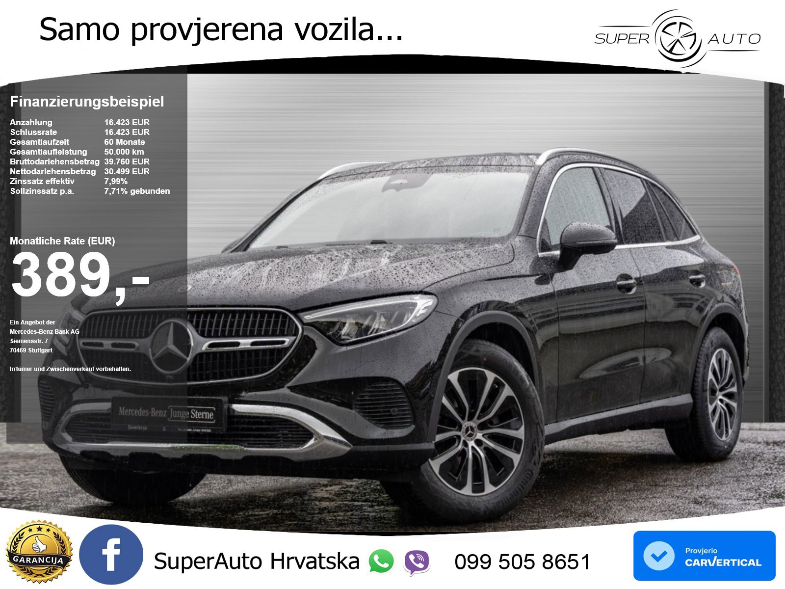 Mercedes GLC 220d (197 KS) 4MATIC 9G-TRONIC Avantgarde