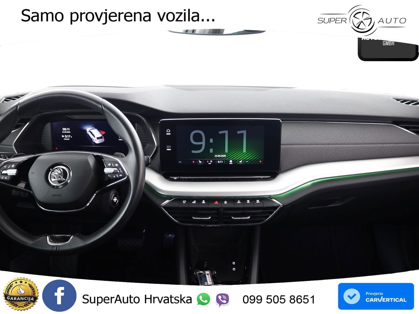 Škoda Octavia Combi 2.0 TDI (150 KS) DSG LED+GR SJED+ACC
