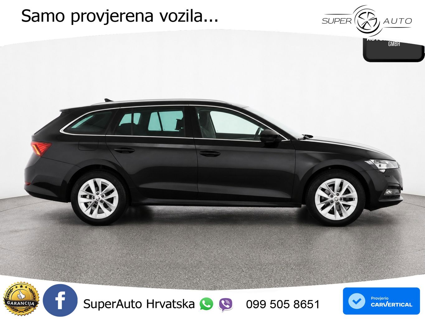 Škoda Octavia Combi 2.0 TDI (150 KS) DSG LED+GR SJED+ACC