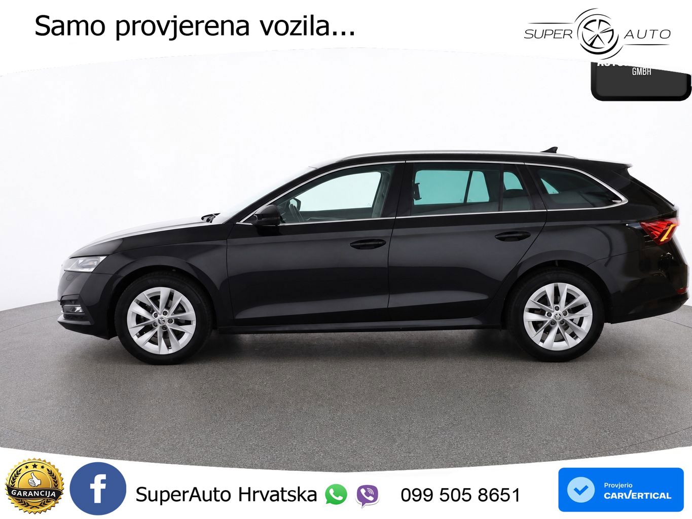 Škoda Octavia Combi 2.0 TDI (150 KS) DSG LED+GR SJED+ACC