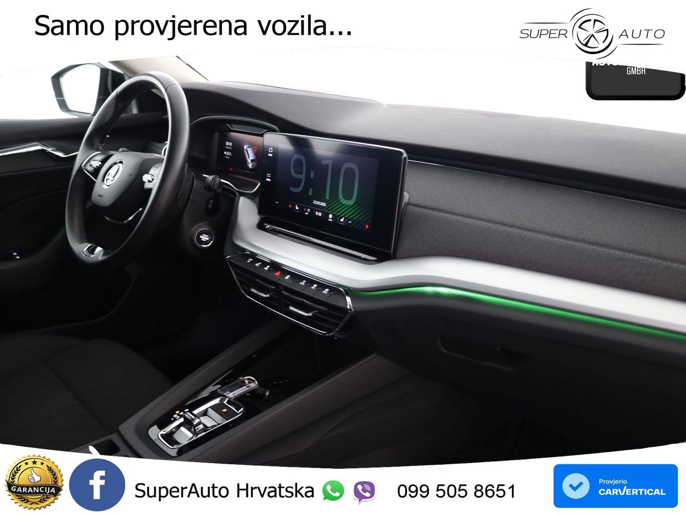Škoda Octavia Combi 2.0 TDI (150 KS) DSG LED+GR SJED+ACC