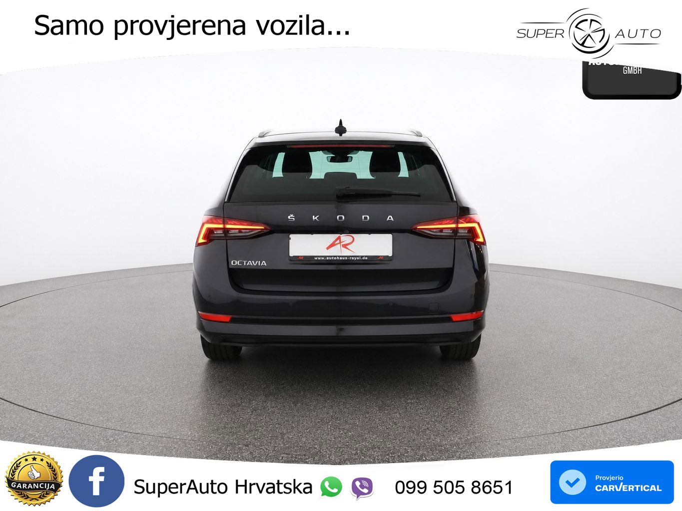Škoda Octavia Combi 2.0 TDI (150 KS) DSG LED+GR SJED+ACC