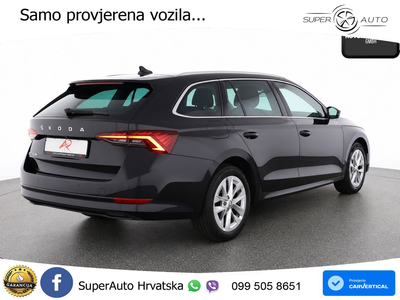 Škoda Octavia Combi 2.0 TDI (150 KS) DSG LED+GR SJED+ACC