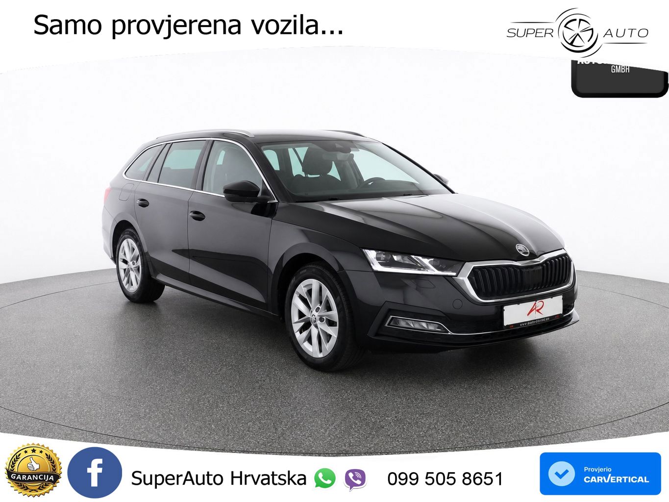 Škoda Octavia Combi 2.0 TDI (150 KS) DSG LED+GR SJED+ACC