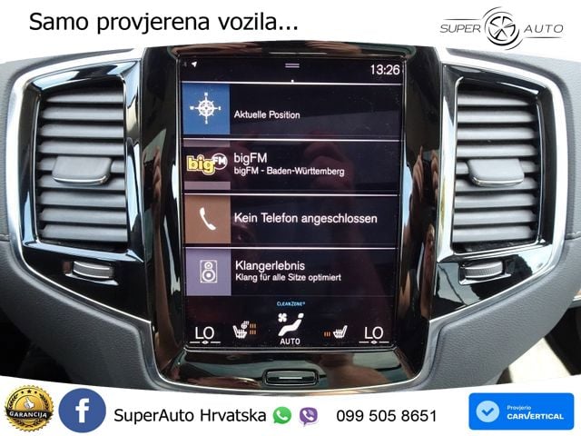 Volvo XC90 Recharge 2.0 T8 AWD Geartronic ZRAČNI+ACC+GR SJED+KAM+PANO