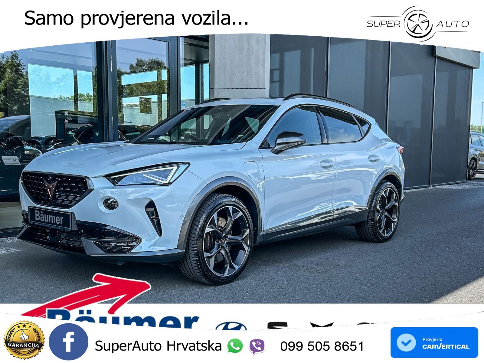 Cupra Formentor 1.4 TSI (245 KS) e-Hybrid DSG VZ LED+GR SJED+ACC