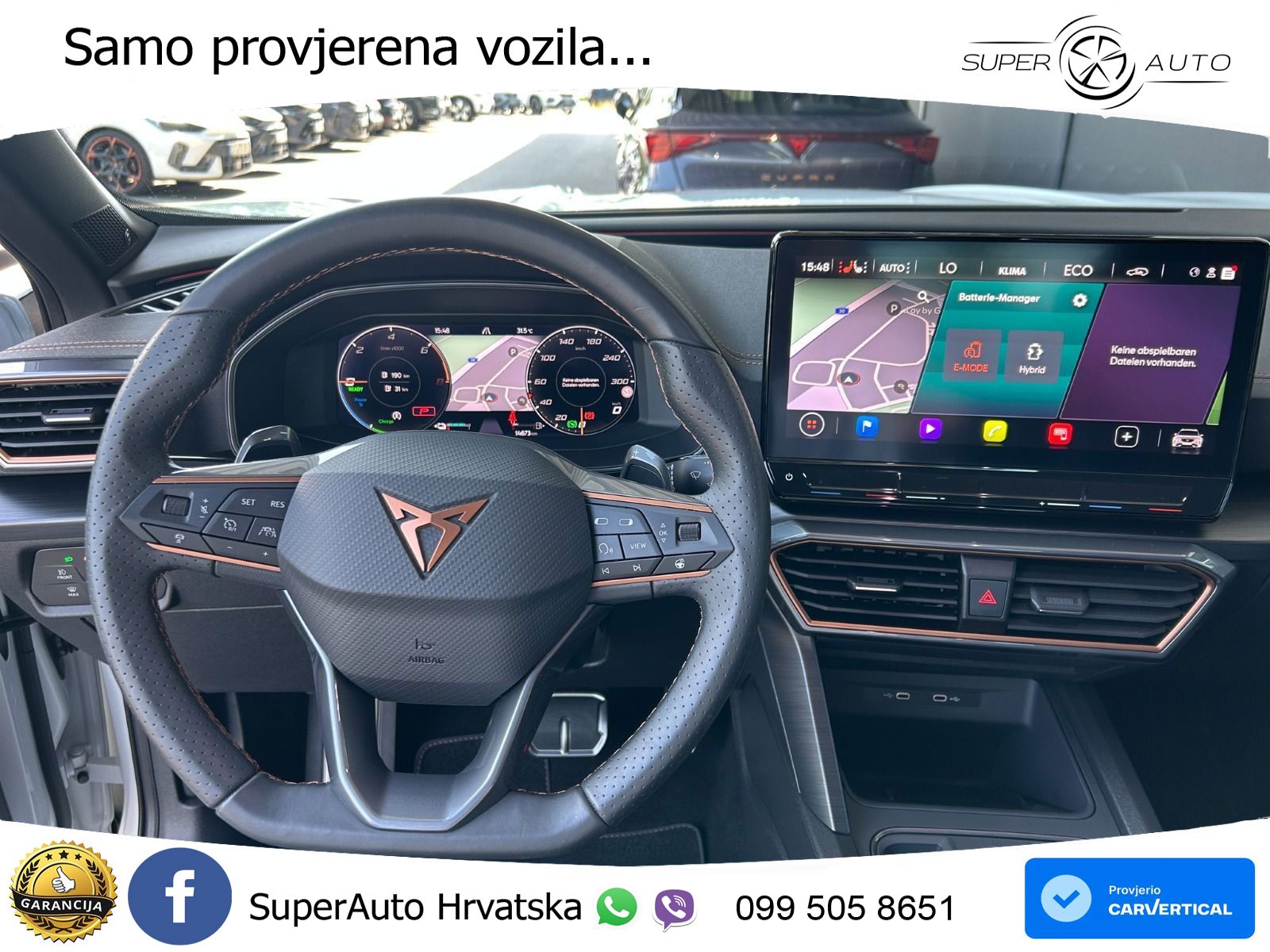 Cupra Formentor 1.4 TSI (245 KS) e-Hybrid DSG VZ LED+GR SJED+ACC