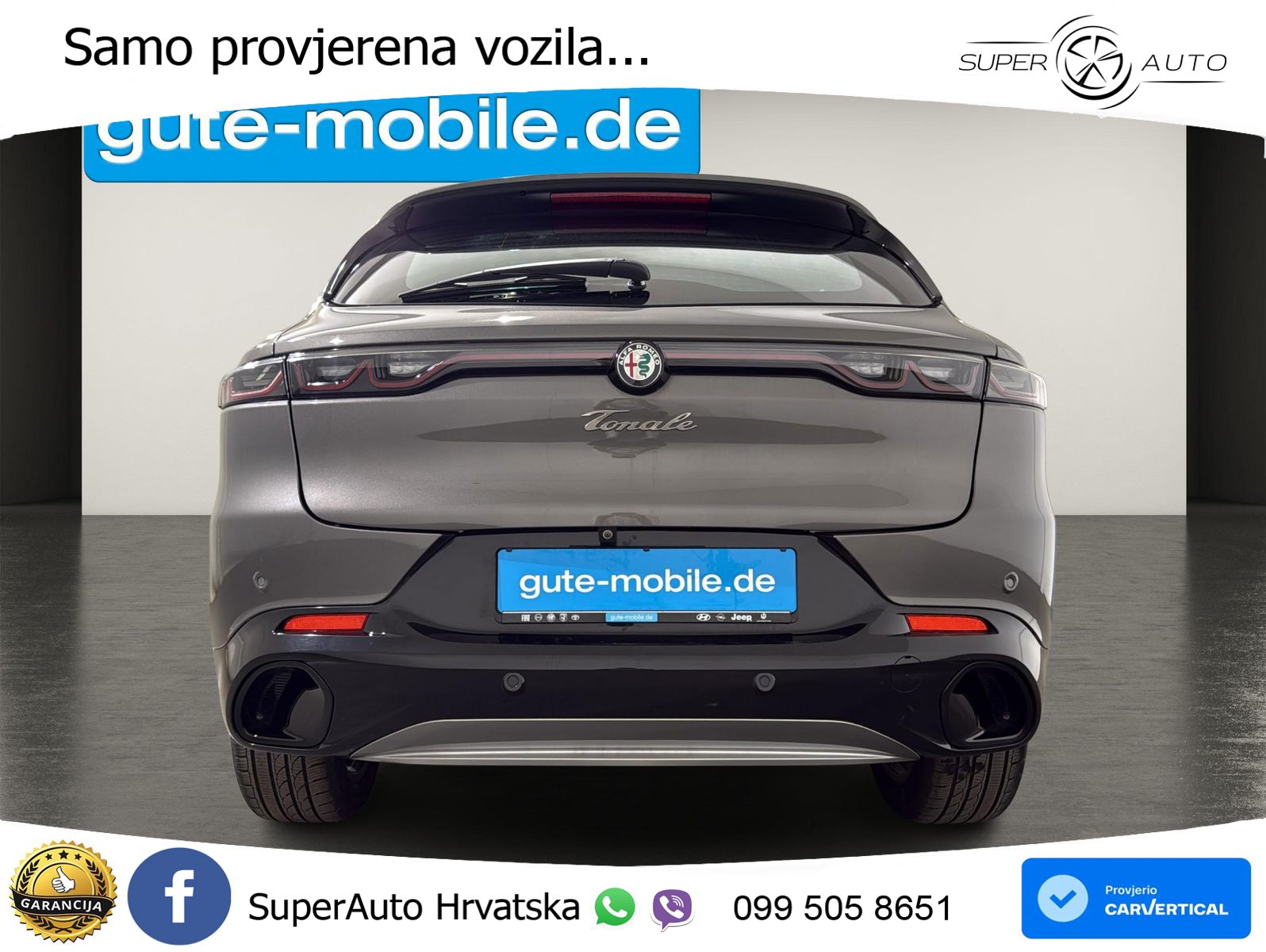 Alfa Romeo Tonale 1.5 VGT (160 KS) 48V-Hybrid TCT LED+GR SJED+ACC