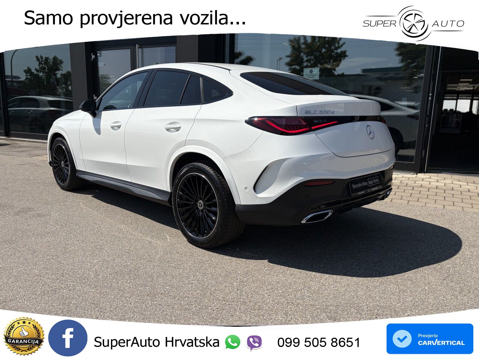 Mercedes GLC Coupe 220d (197 KS) 4MATIC 9G-TRONIC AMG LED+GR SJED+ACC