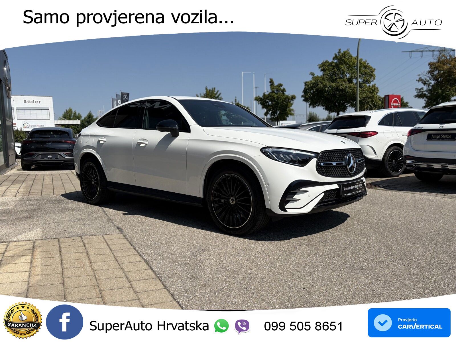Mercedes GLC Coupe 220d (197 KS) 4MATIC 9G-TRONIC AMG LED+GR SJED+ACC
