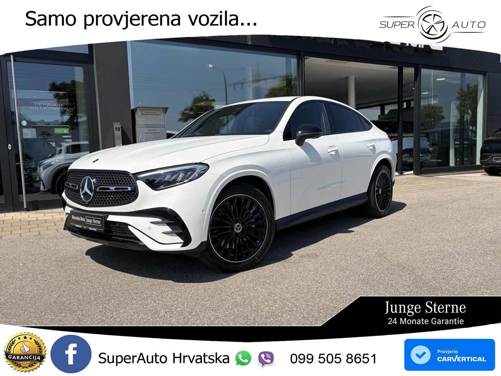 Mercedes GLC Coupe 220d (197 KS) 4MATIC 9G-TRONIC AMG LED+GR SJED+ACC