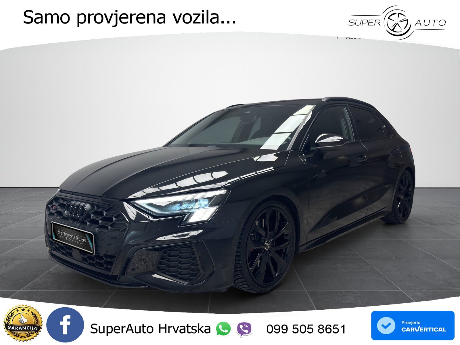 Audi S3 2.0 TFSI (310 KS) quattro S tronic MATRIX+GR SJED+KAM