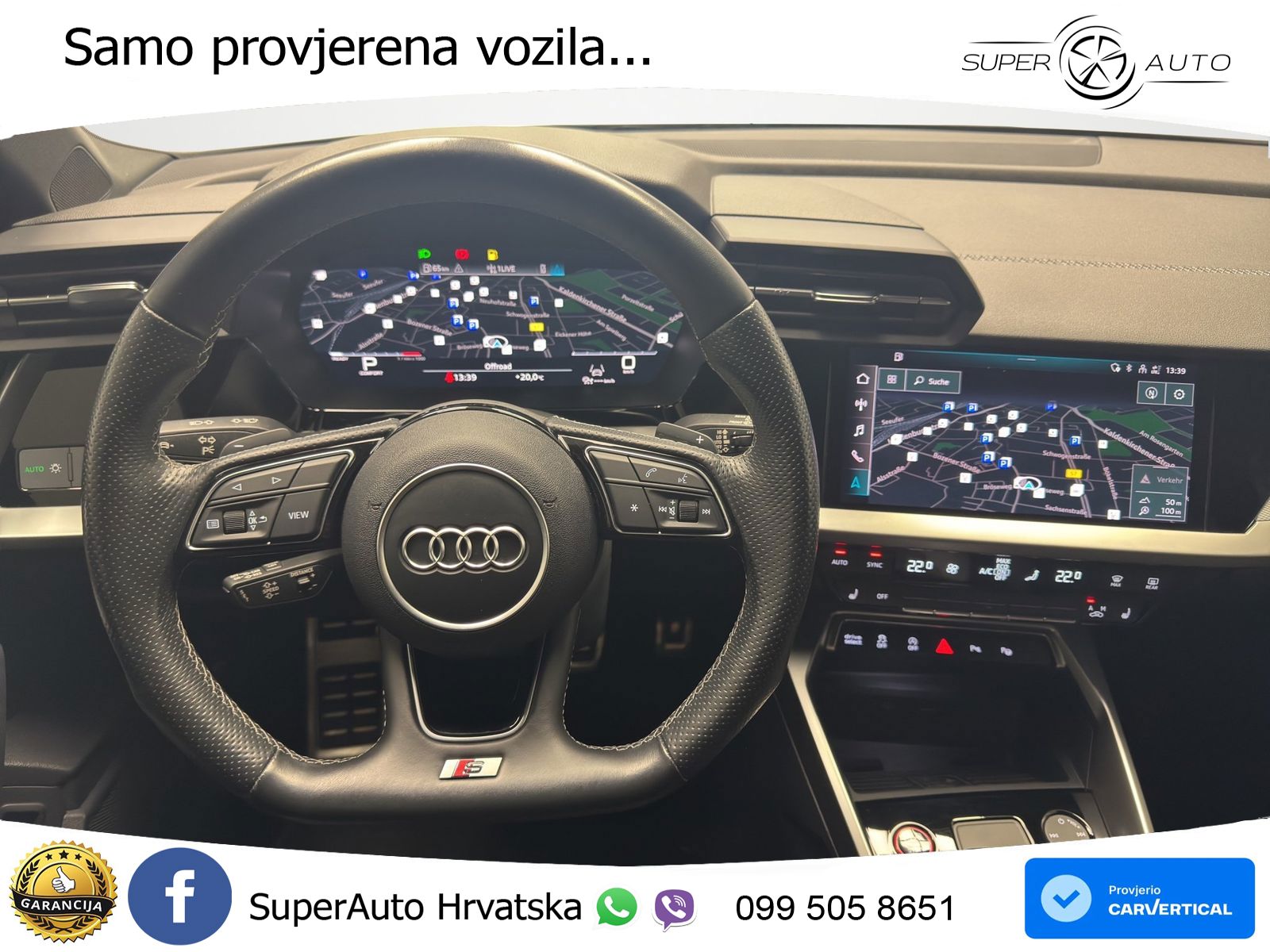 Audi S3 2.0 TFSI (310 KS) quattro S tronic MATRIX+GR SJED+KAM