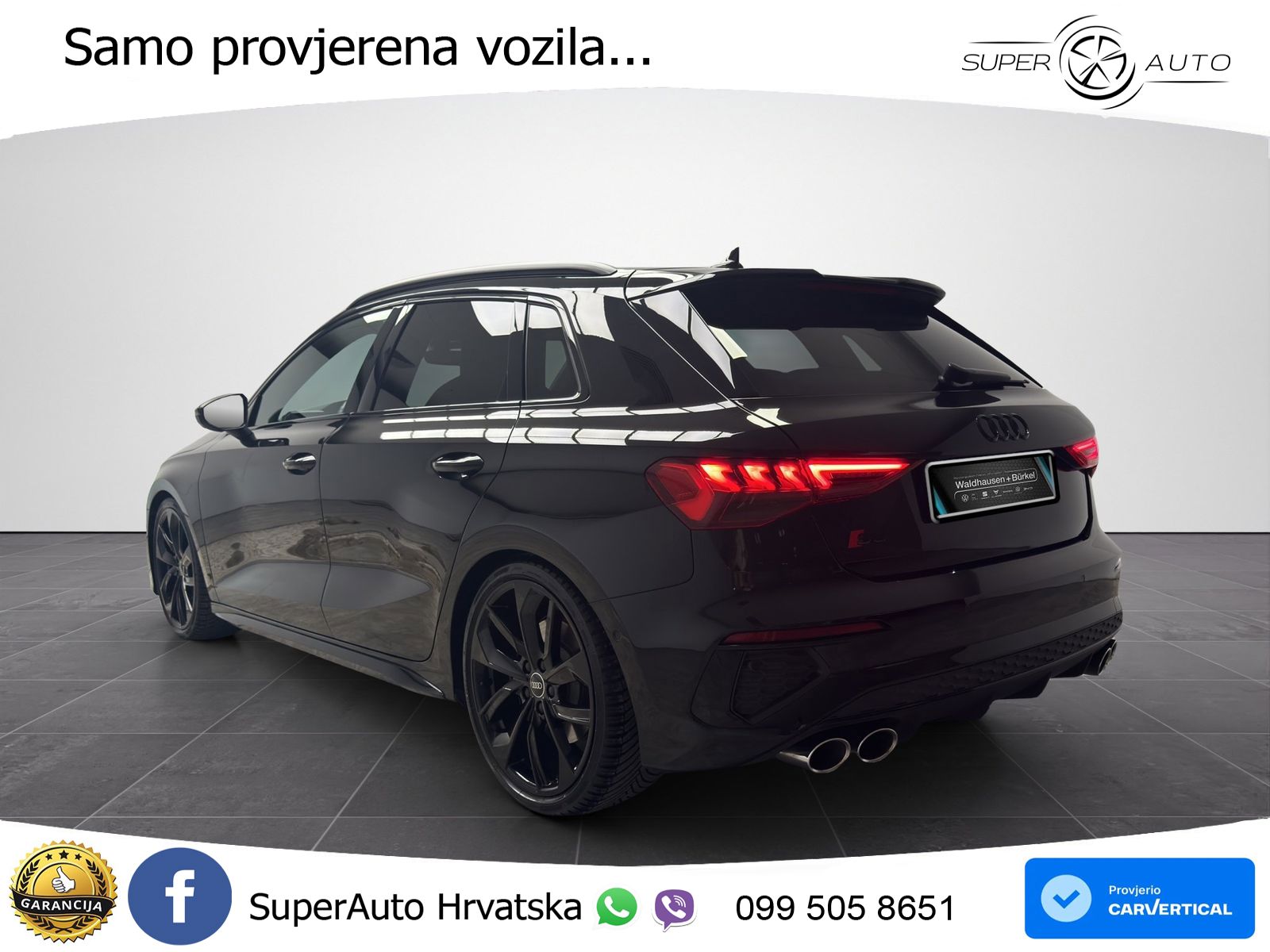 Audi S3 2.0 TFSI (310 KS) quattro S tronic MATRIX+GR SJED+KAM