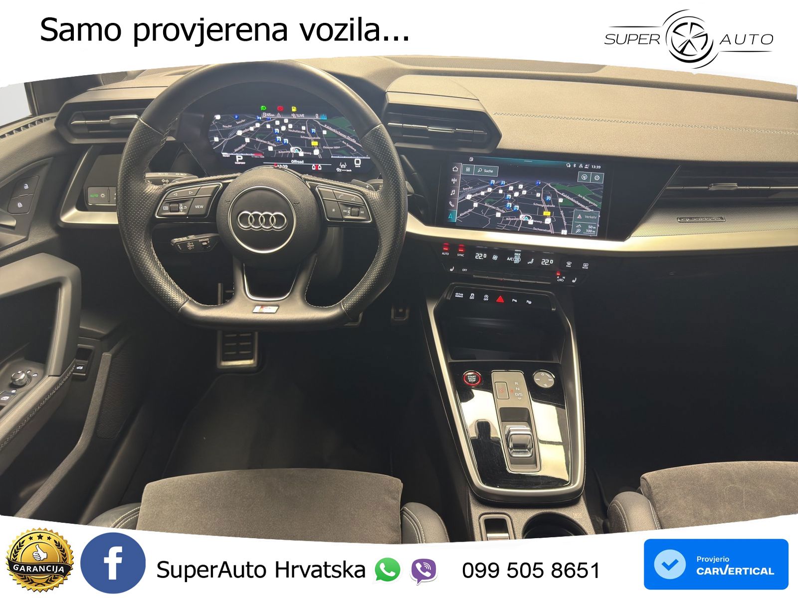 Audi S3 2.0 TFSI (310 KS) quattro S tronic MATRIX+GR SJED+KAM