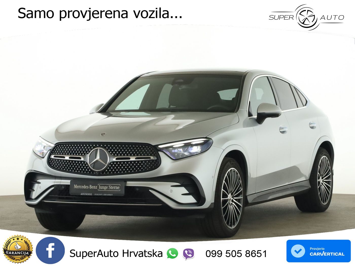 Mercedes GLC Coupe 220d (197 KS) 4MATIC 9G-TRONIC AMG ACC+GR SJED+360+PANO
