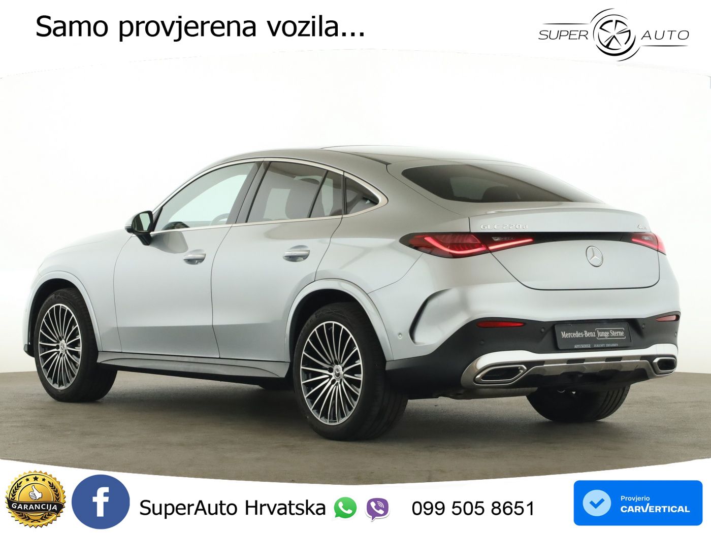 Mercedes GLC Coupe 220d (197 KS) 4MATIC 9G-TRONIC AMG ACC+GR SJED+360+PANO