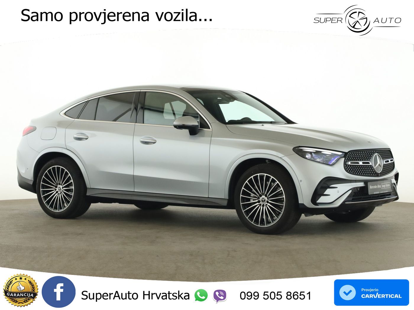 Mercedes GLC Coupe 220d (197 KS) 4MATIC 9G-TRONIC AMG ACC+GR SJED+360+PANO