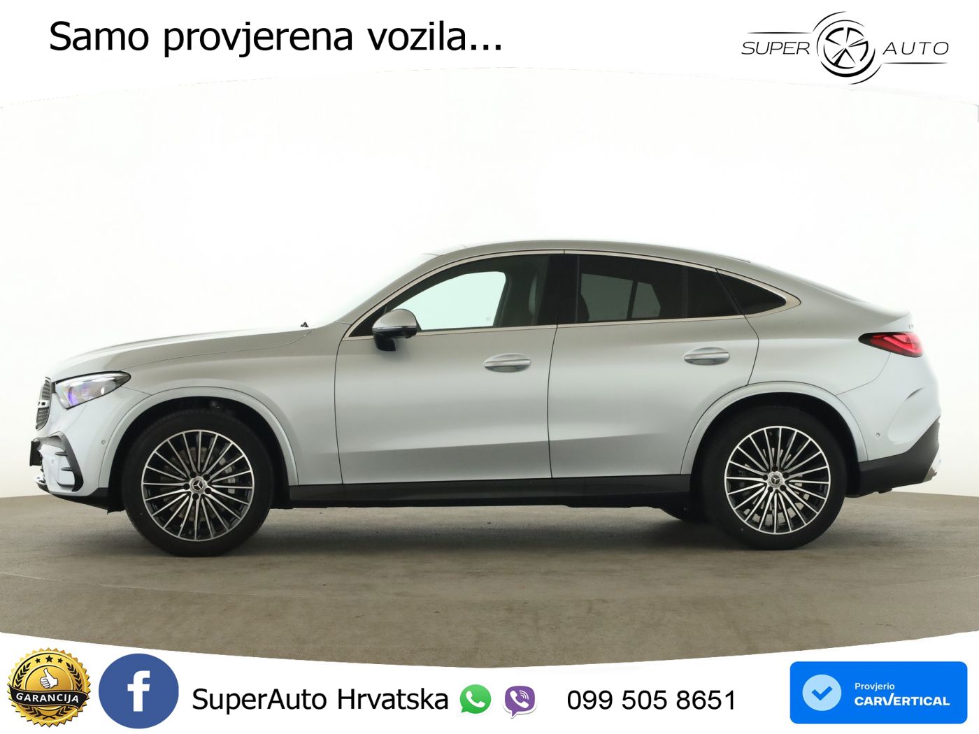 Mercedes GLC Coupe 220d (197 KS) 4MATIC 9G-TRONIC AMG ACC+GR SJED+360+PANO