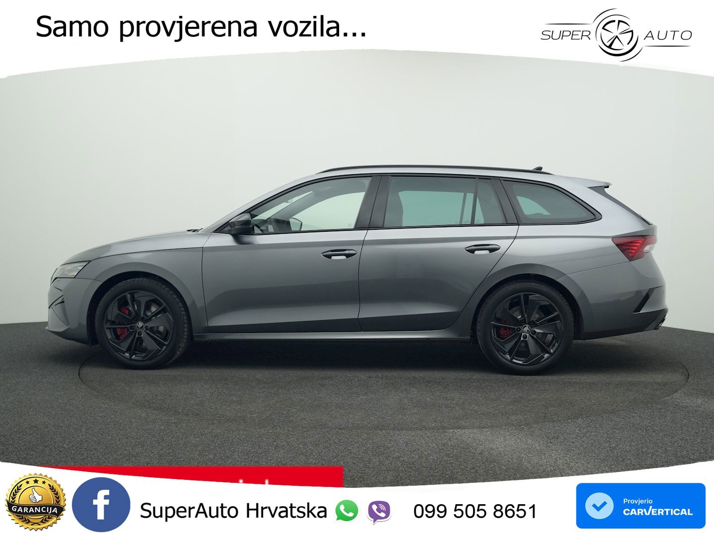 Škoda Octavia Combi RS 2.0 TSI (265 KS) DSG MATRIX+GR SJED+KAM