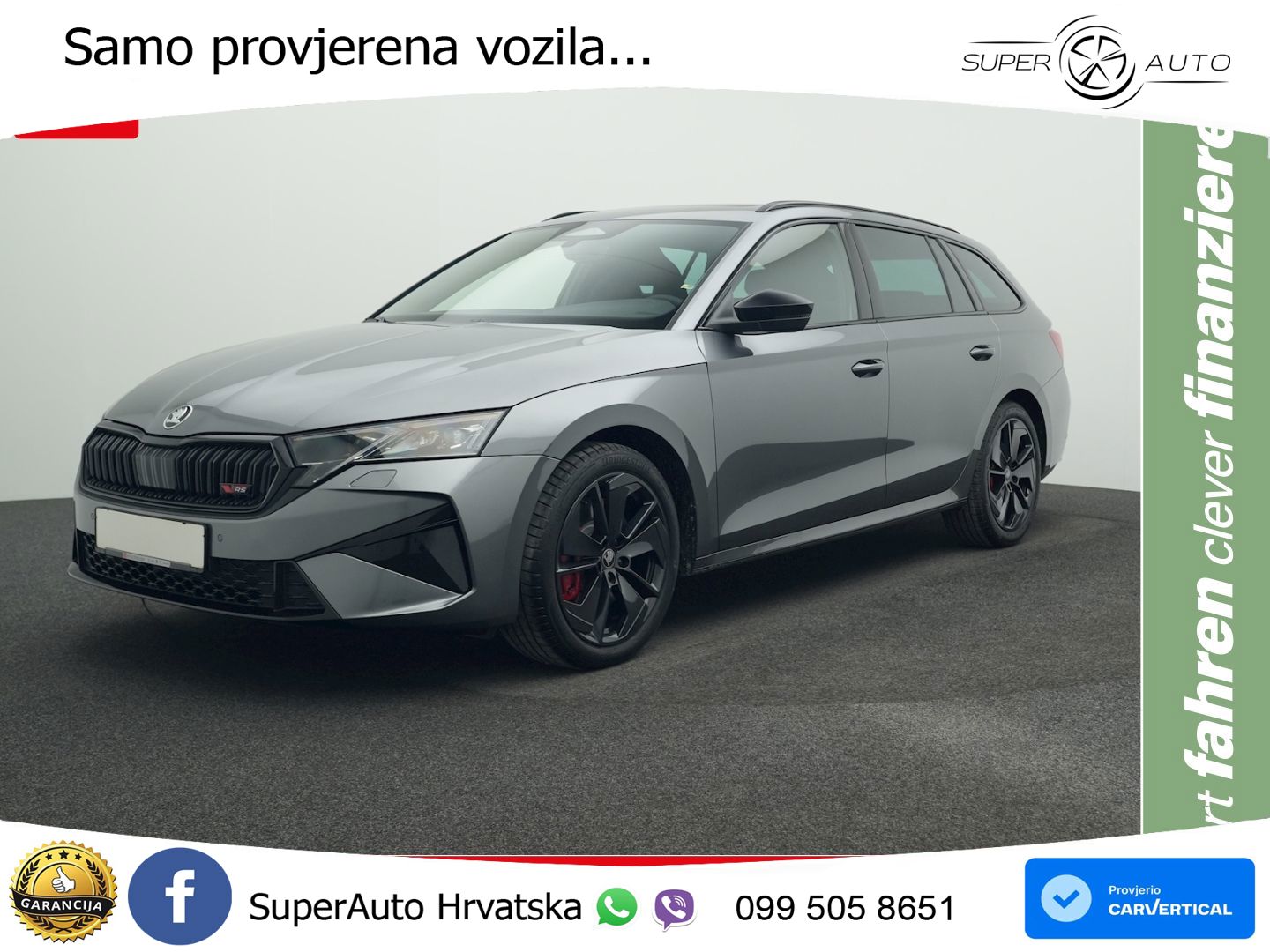 Škoda Octavia Combi RS 2.0 TSI (265 KS) DSG MATRIX+GR SJED+KAM