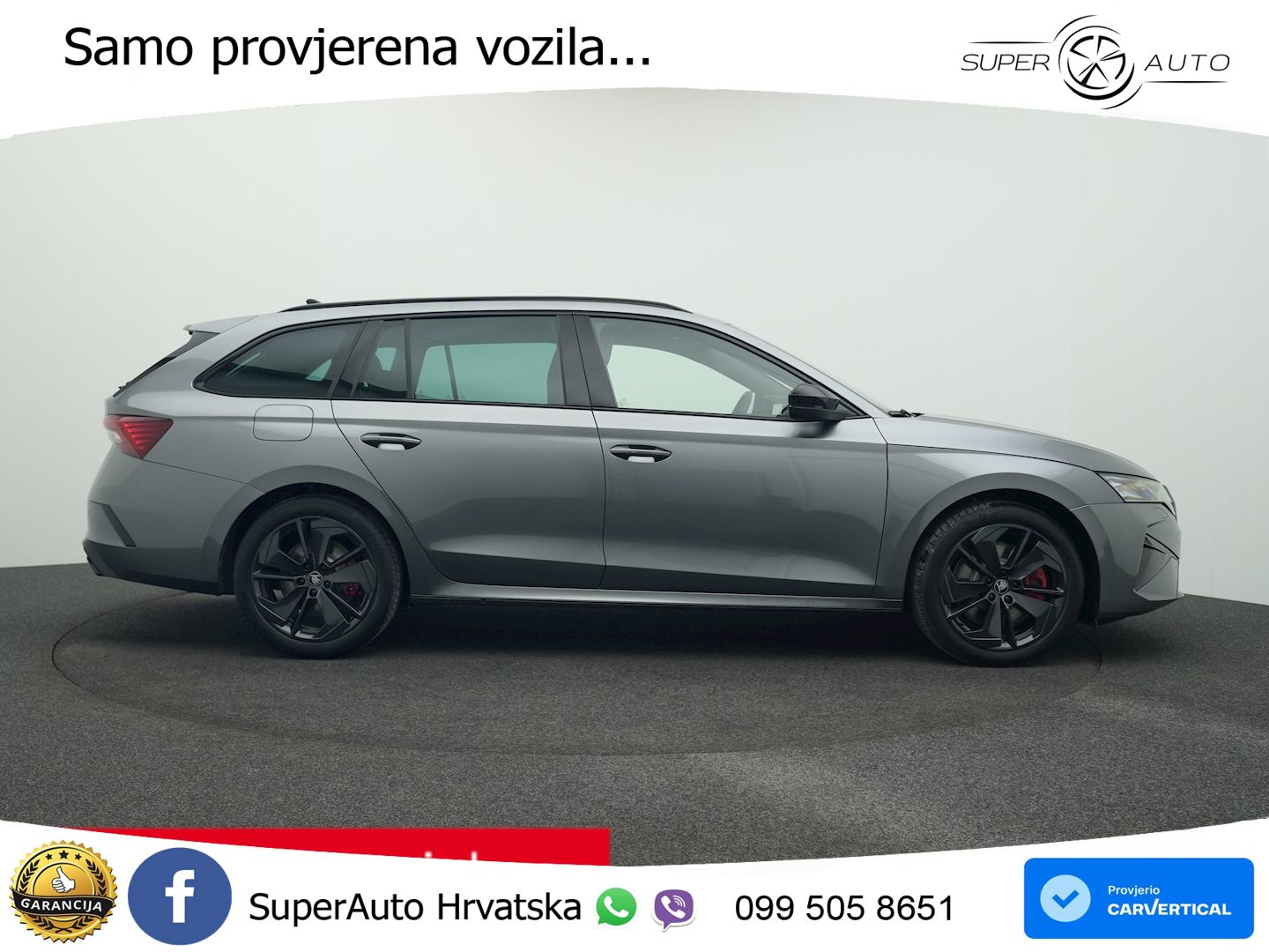 Škoda Octavia Combi RS 2.0 TSI (265 KS) DSG MATRIX+GR SJED+KAM