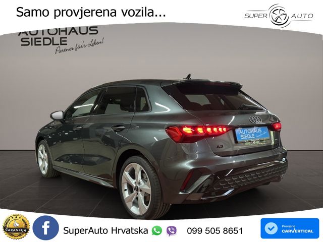 Audi A3 Sportback 40 TFSI (204 KS) quattro S tronic S line