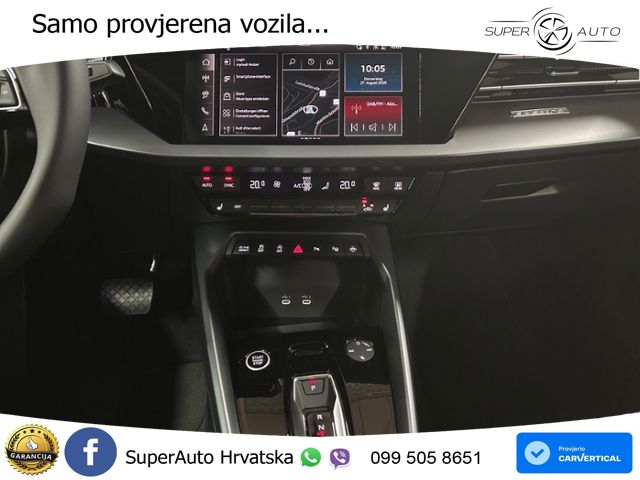 Audi A3 Sportback 40 TFSI (204 KS) quattro S tronic S line