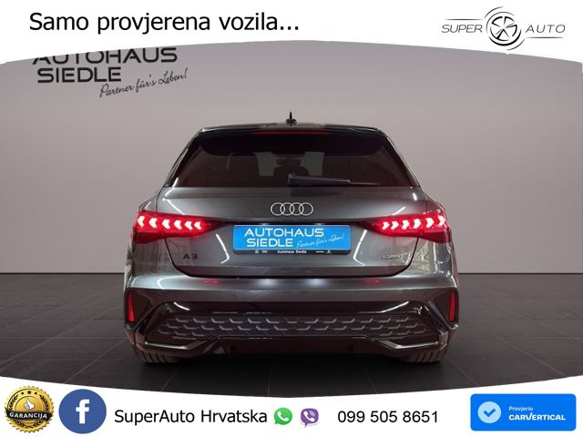 Audi A3 Sportback 40 TFSI (204 KS) quattro S tronic S line