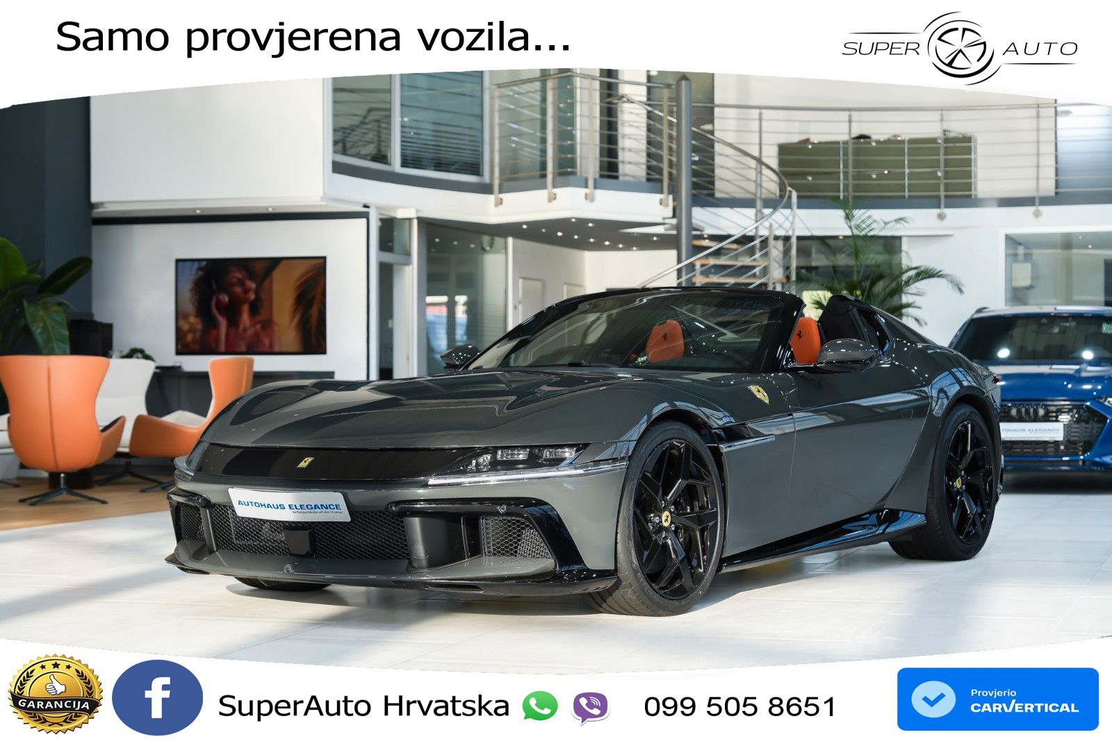 Ferrari 12Cilindri Spider 6.5 V12 (830 KS) F1 DCT