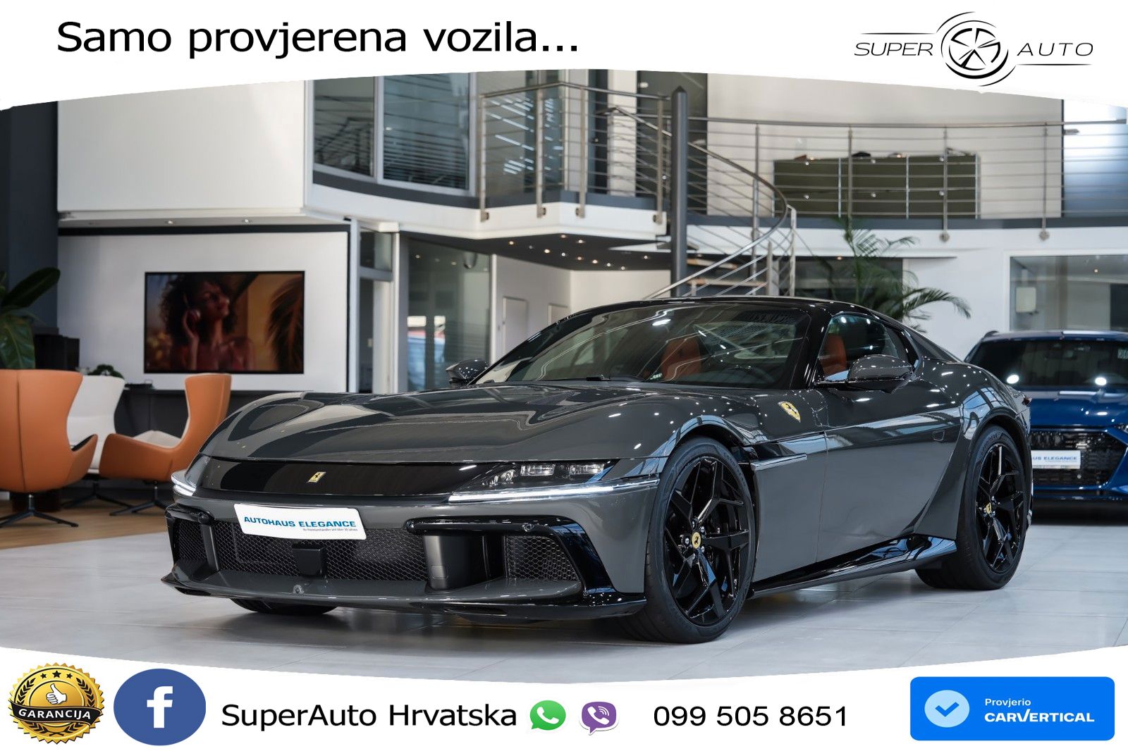 Ferrari 12Cilindri Spider 6.5 V12 (830 KS) F1 DCT