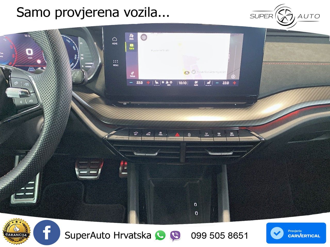 Škoda Octavia Combi RS 2.0 TDI (200 KS) DSG LED+GR SJED+ACC