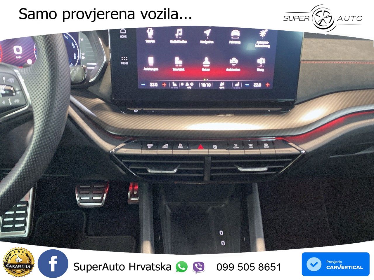 Škoda Octavia Combi RS 2.0 TDI (200 KS) DSG LED+GR SJED+ACC