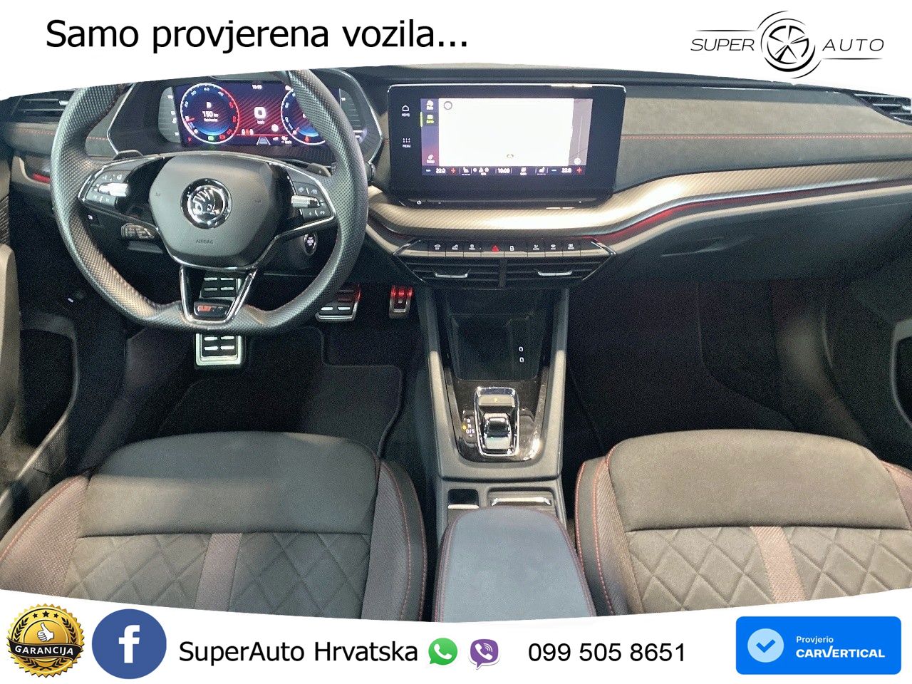 Škoda Octavia Combi RS 2.0 TDI (200 KS) DSG LED+GR SJED+ACC