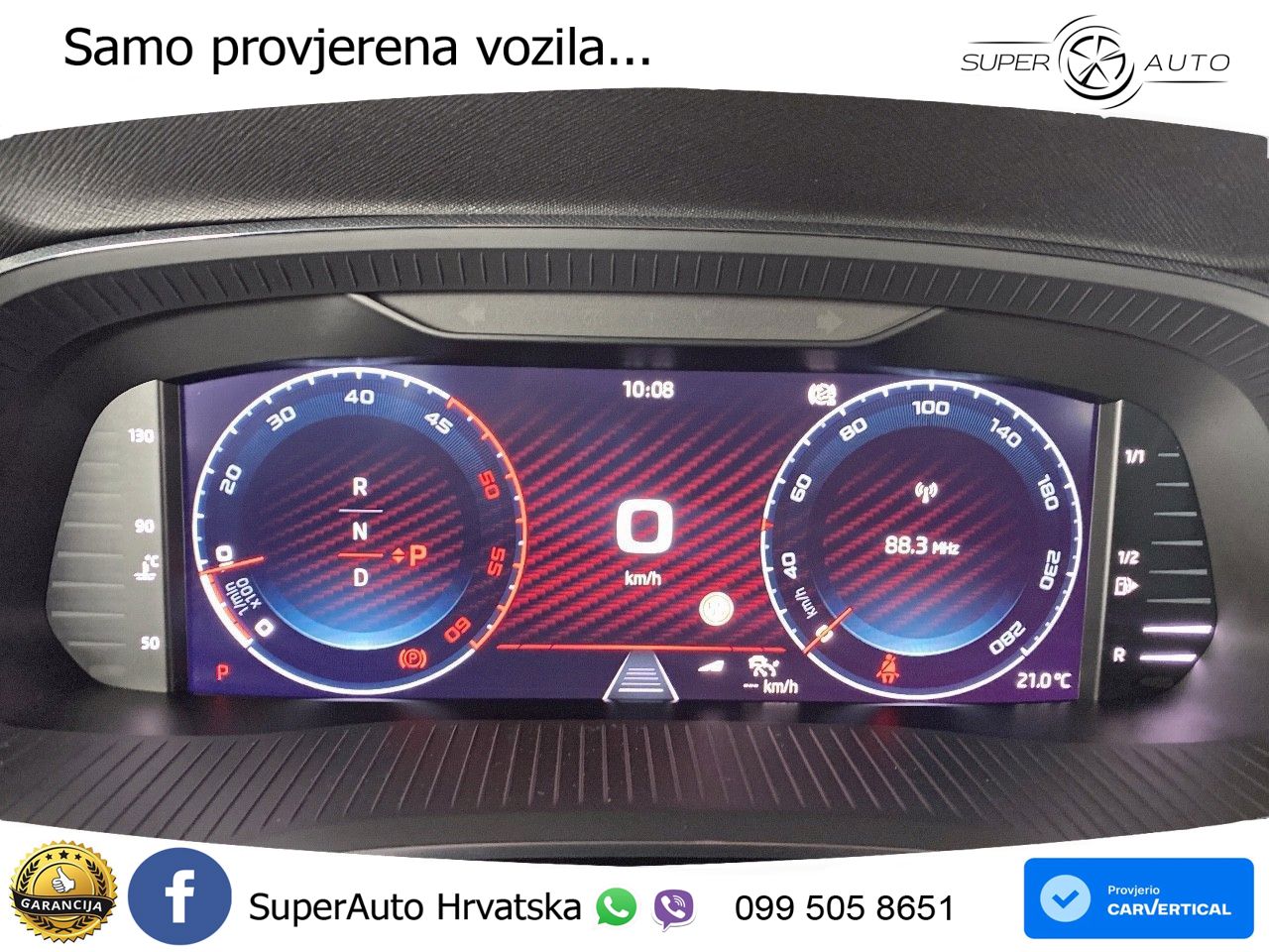Škoda Octavia Combi RS 2.0 TDI (200 KS) DSG LED+GR SJED+ACC