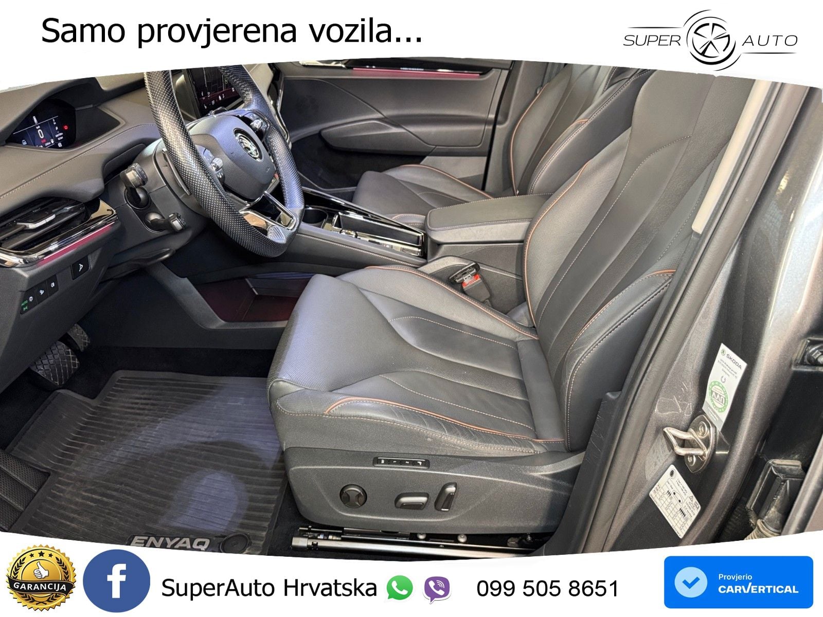 Škoda Enyaq iV 80x 82 kWh (265 KS) AWD Suite LED+GR SJED+ACC