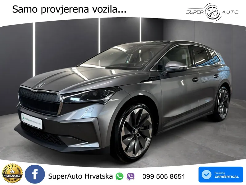 Škoda Enyaq iV 80x 82 kWh (265 KS) AWD Suite LED+GR SJED+ACC
