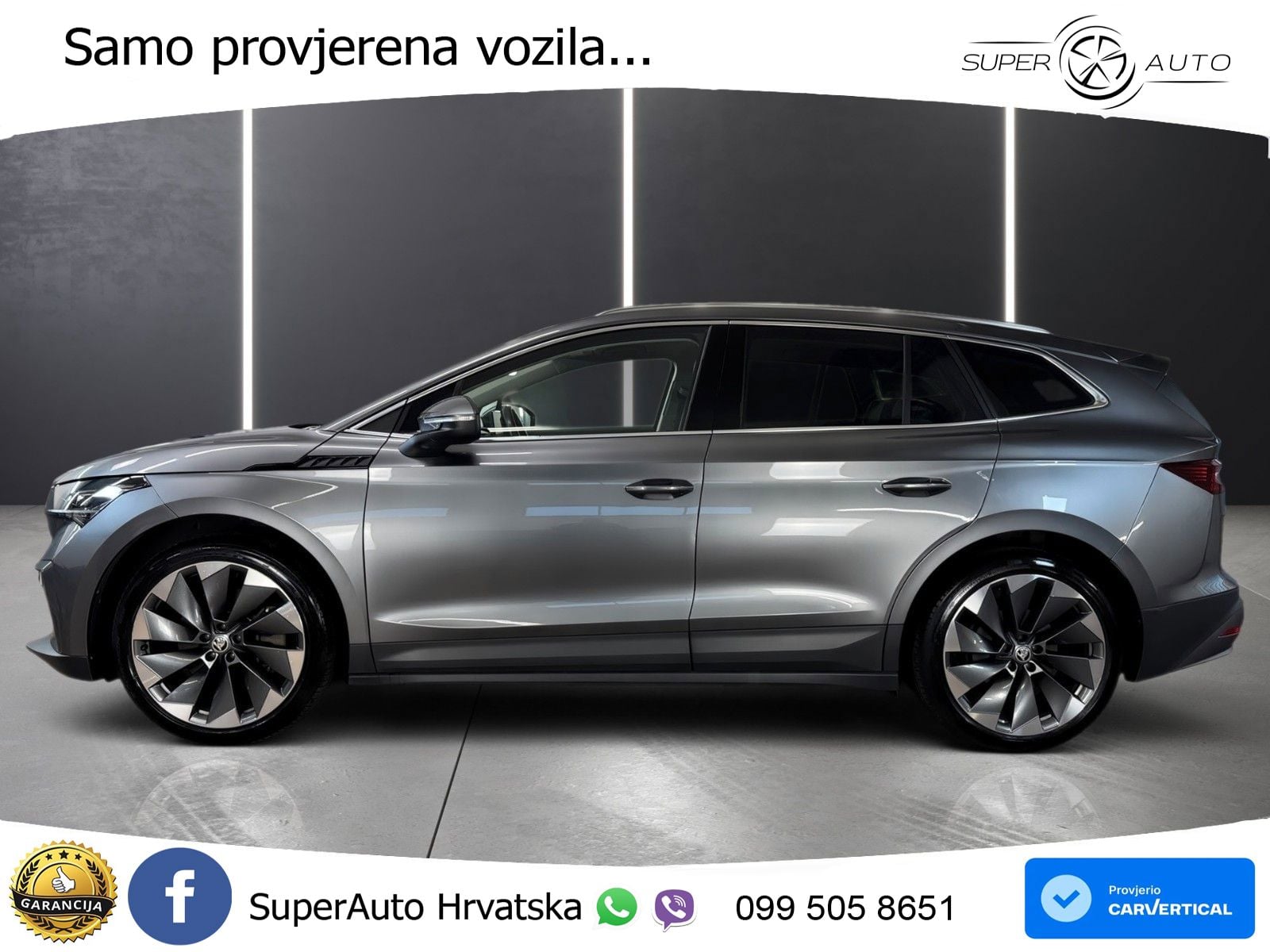 Škoda Enyaq iV 80x 82 kWh (265 KS) AWD Suite LED+GR SJED+ACC