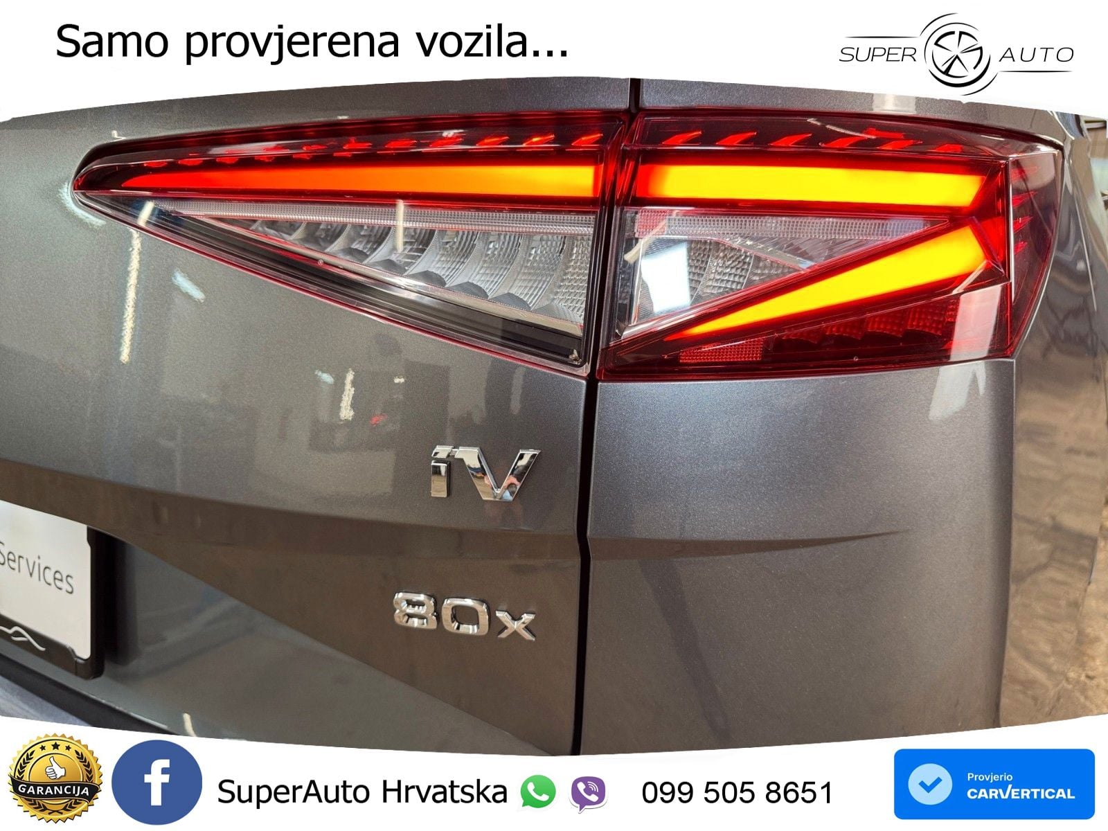 Škoda Enyaq iV 80x 82 kWh (265 KS) AWD Suite LED+GR SJED+ACC