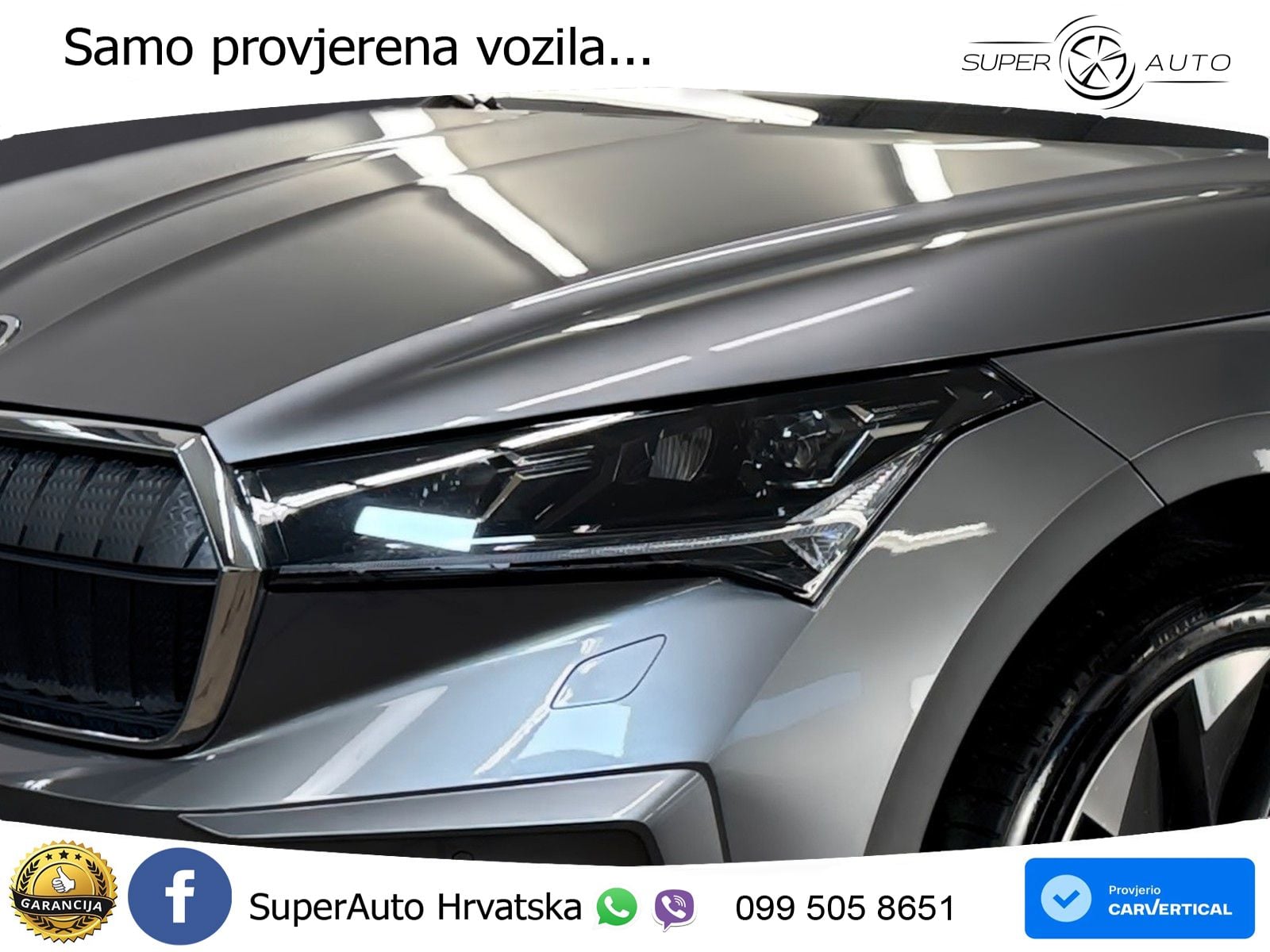 Škoda Enyaq iV 80x 82 kWh (265 KS) AWD Suite LED+GR SJED+ACC