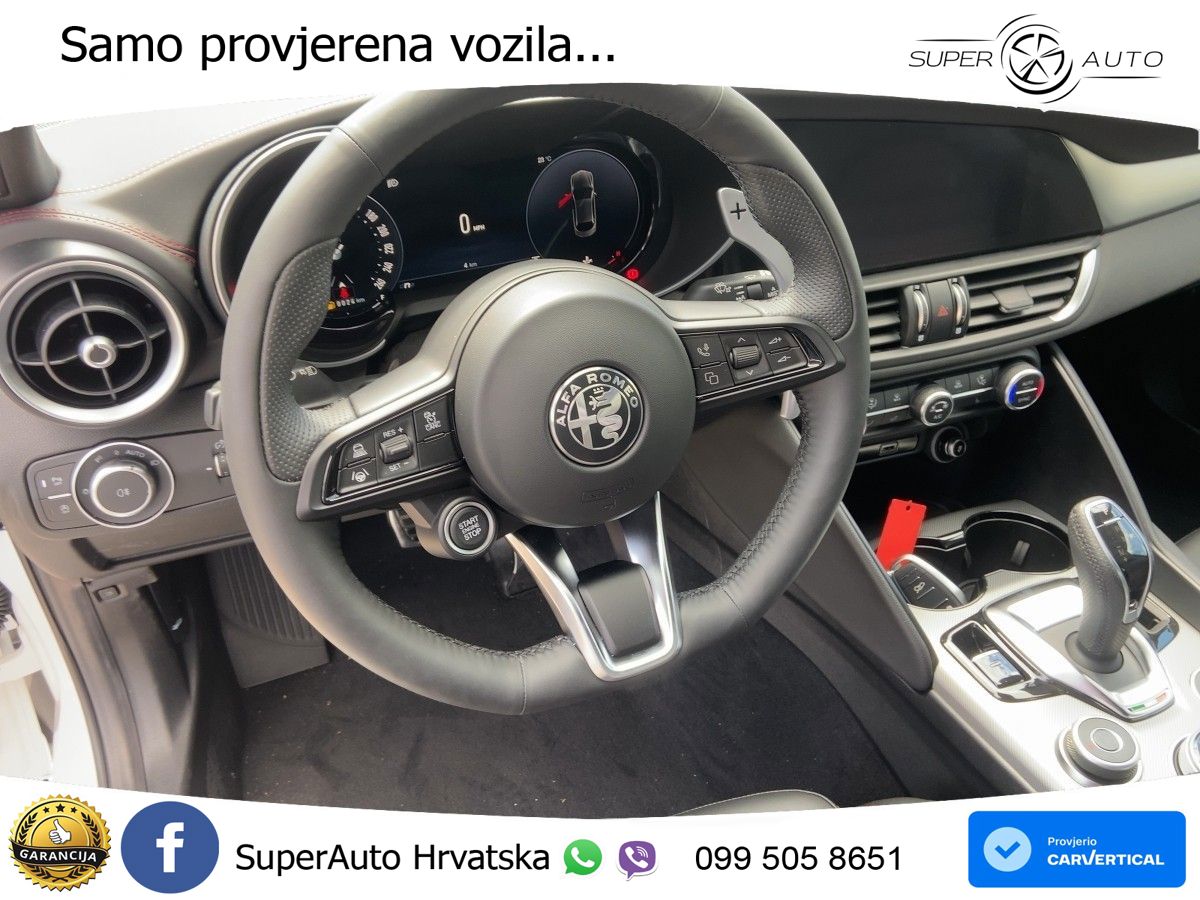 Alfa Romeo Giulia 2.2 MultiJet II (210 KS) Q4 Automatic LED+GR SJED+ACC