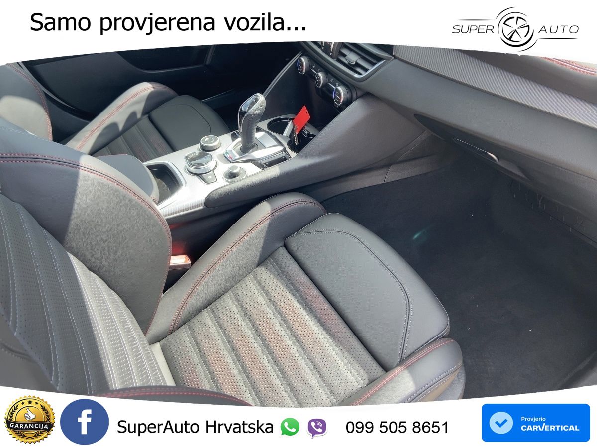 Alfa Romeo Giulia 2.2 MultiJet II (210 KS) Q4 Automatic LED+GR SJED+ACC