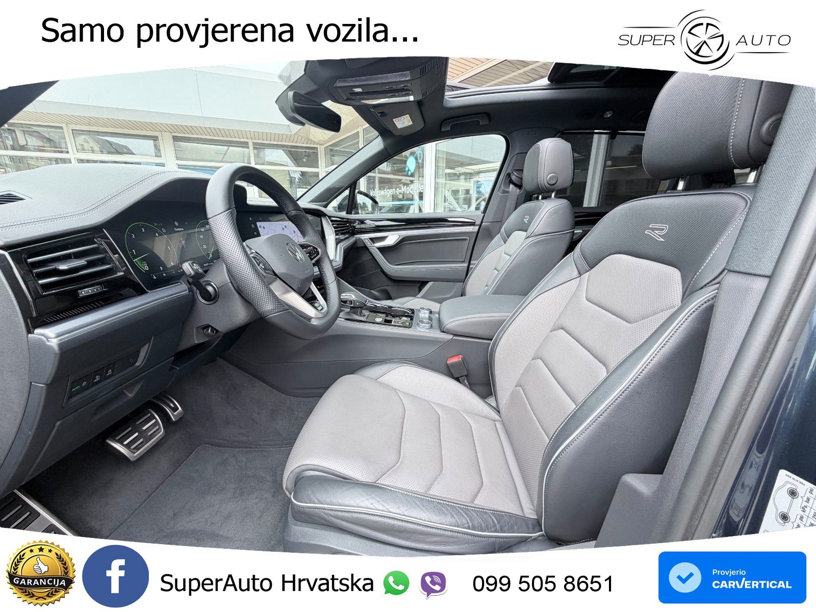 Volkswagen Touareg 3.0 V6 TDI (286 KS) 4MOTION Tiptronic ZRAČNI+ACC+GR SJED+KAM+PANO