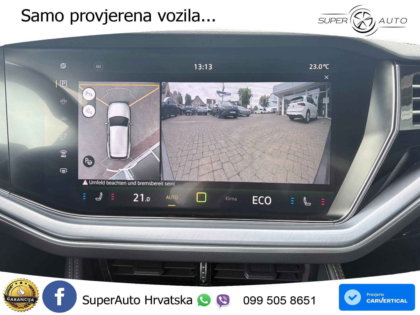 Volkswagen Touareg 3.0 V6 TDI (286 KS) 4MOTION Tiptronic ZRAČNI+ACC+GR SJED+KAM+PANO
