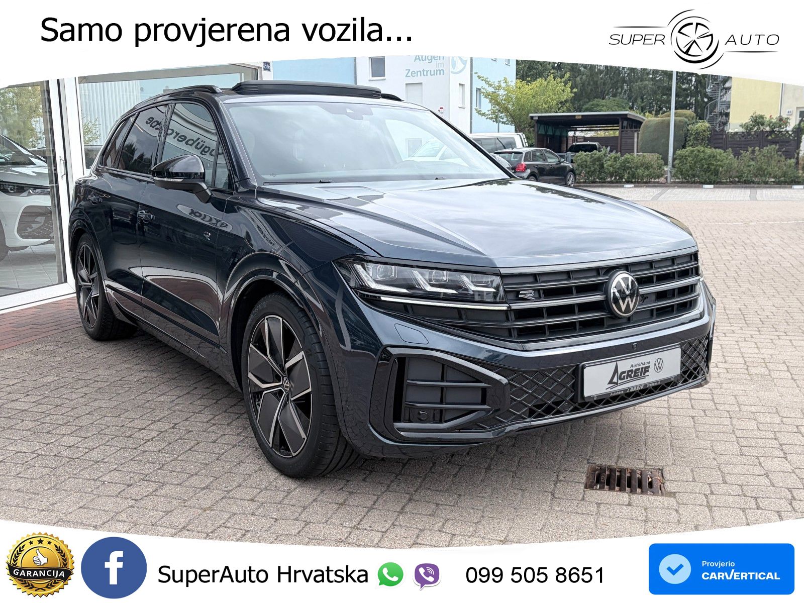 Volkswagen Touareg 3.0 V6 TDI (286 KS) 4MOTION Tiptronic ZRAČNI+ACC+GR SJED+KAM+PANO